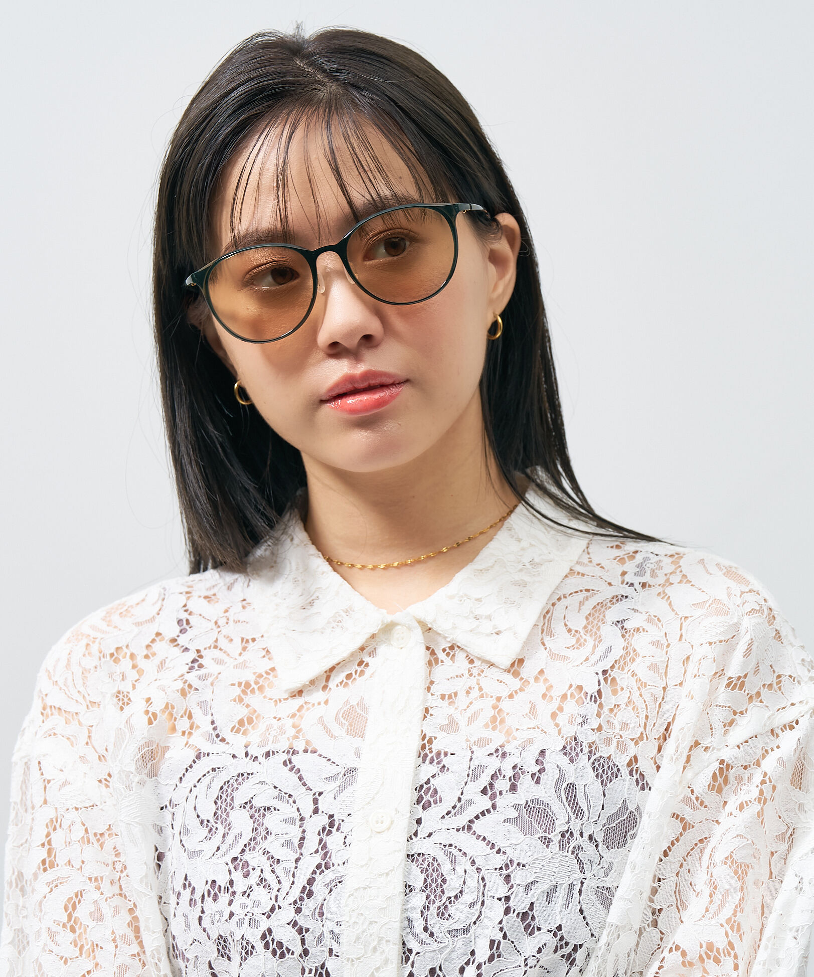  「SUNCUTGlasses/UV100%CUT ボストン型  軽量 ズレ落ち防止 サングラス｜Zoff SMART Skinny」|サングラス|