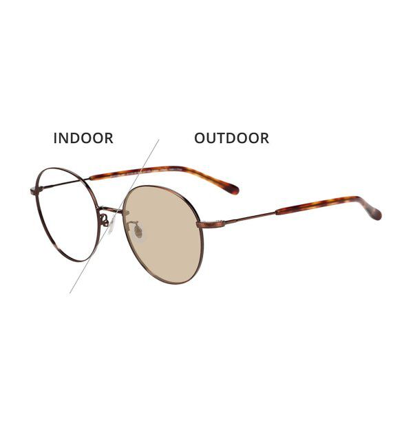  「ボストン型 調光サングラス｜レンズの色が変わるサングラス 紫外線対策」|サングラス|