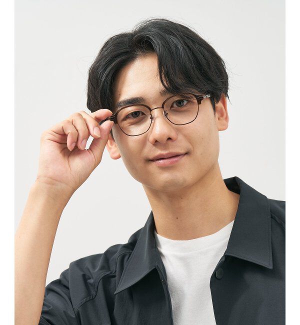  「ウェリントン型 メガネ│ブロー レトロ｜ レンズ交換券付」|メガネ|