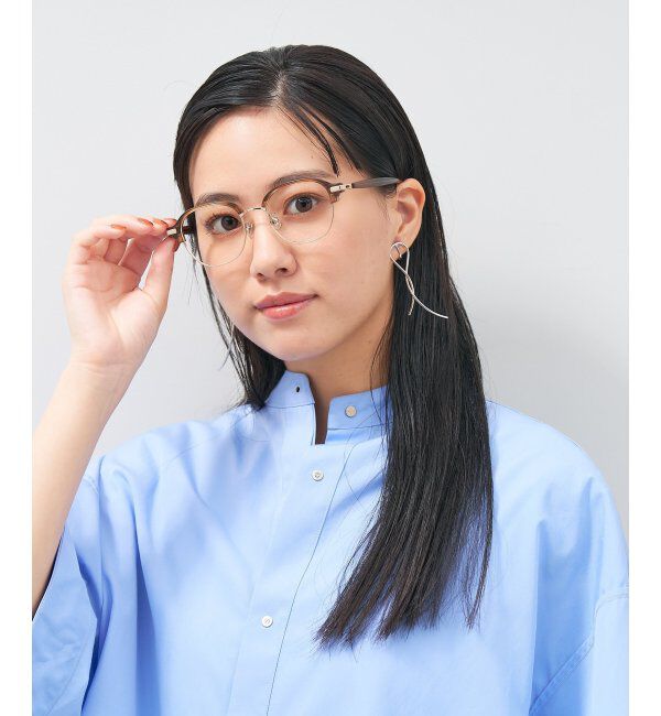  「ウェリントン型 メガネ│ブロー レトロ｜ レンズ交換券付」|メガネ|