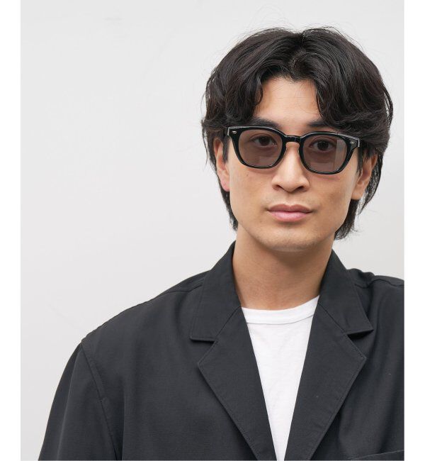  「【WEB限定】Zoff｜emiri ウェリントン型 サングラス UVカット 紫外線対策 辺見えみり」|サングラス|