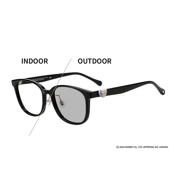  「Zoff｜Sanrio Characters クロミモデル (調光レンズ搭載)(WEB限定)」|サングラス|