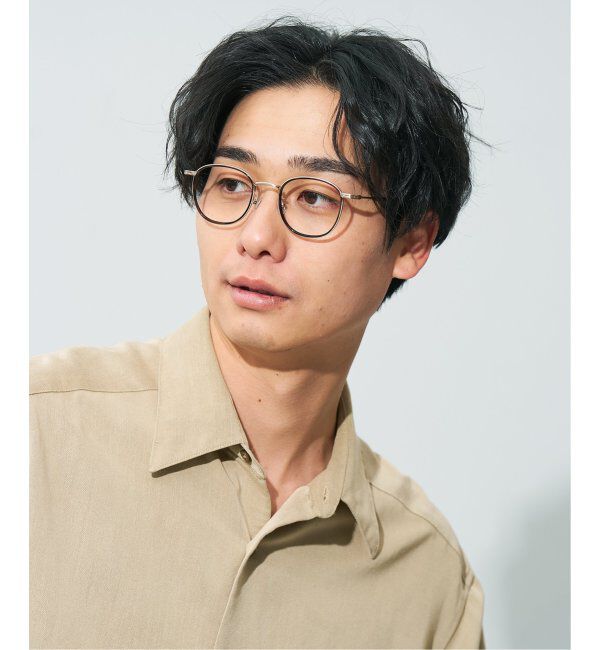  「Zoff｜JOURNAL STANDARD relume ウェリントン型 メガネ メタル ジャーナルスタンダード レンズ交換券付」|メガネ|