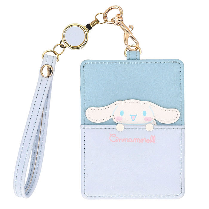 BACKYARD FAMILY「サンリオ リール付きパスケース 通販 パスケース リール付きキーケース パスポーチ」|定期入れ|