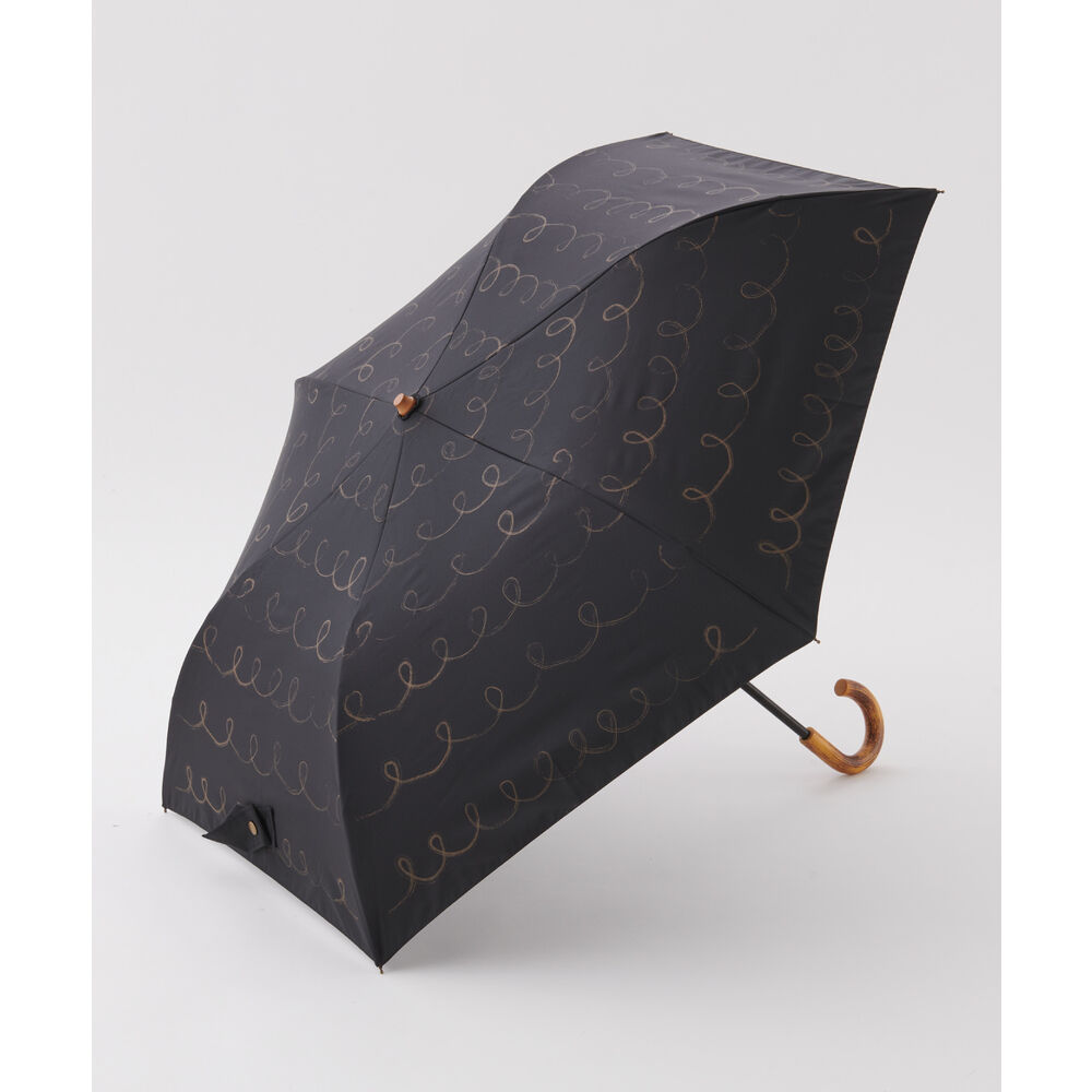 BACKYARD FAMILY「mikuni 三国 傘 折りたたみ傘 折り畳み傘 50cm 通販 晴雨兼用 晴雨兼用傘 日傘 雨傘」|傘|ブラック1