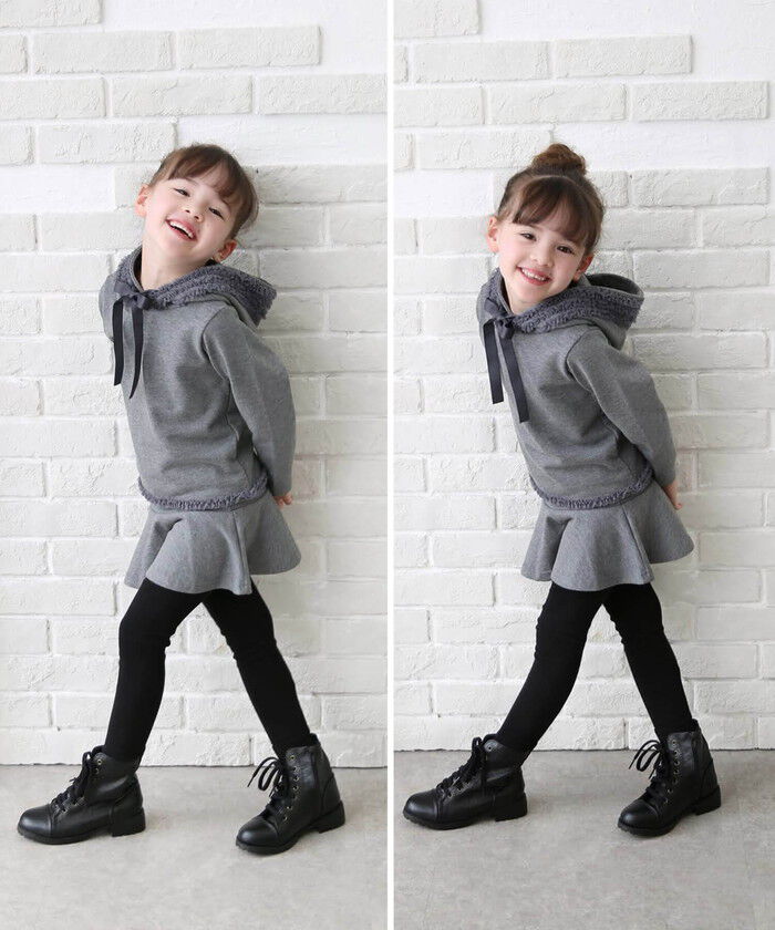 BACKYARD FAMILY「キッズ 女の子 おしゃれ 服 セットアップ 通販 上下セット 秋冬 72012402 長袖」|その他|