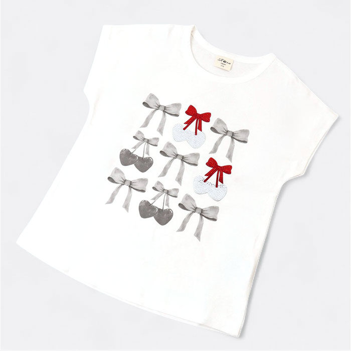 BACKYARD FAMILY「Rora Tシャツ 通販 ローラ チェリーポップ 半袖 カットソー 半袖Tシャツ プリントTシャツ」|その他|