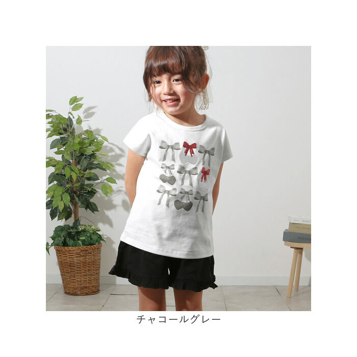 BACKYARD FAMILY「Rora Tシャツ 通販 ローラ チェリーポップ 半袖 カットソー 半袖Tシャツ プリントTシャツ」|その他|