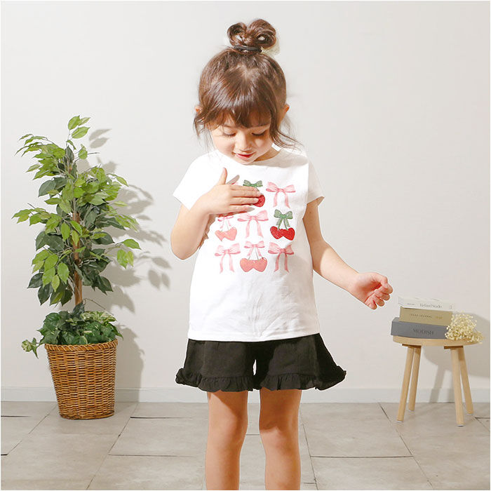 BACKYARD FAMILY「Rora Tシャツ 通販 ローラ チェリーポップ 半袖 カットソー 半袖Tシャツ プリントTシャツ」|その他|