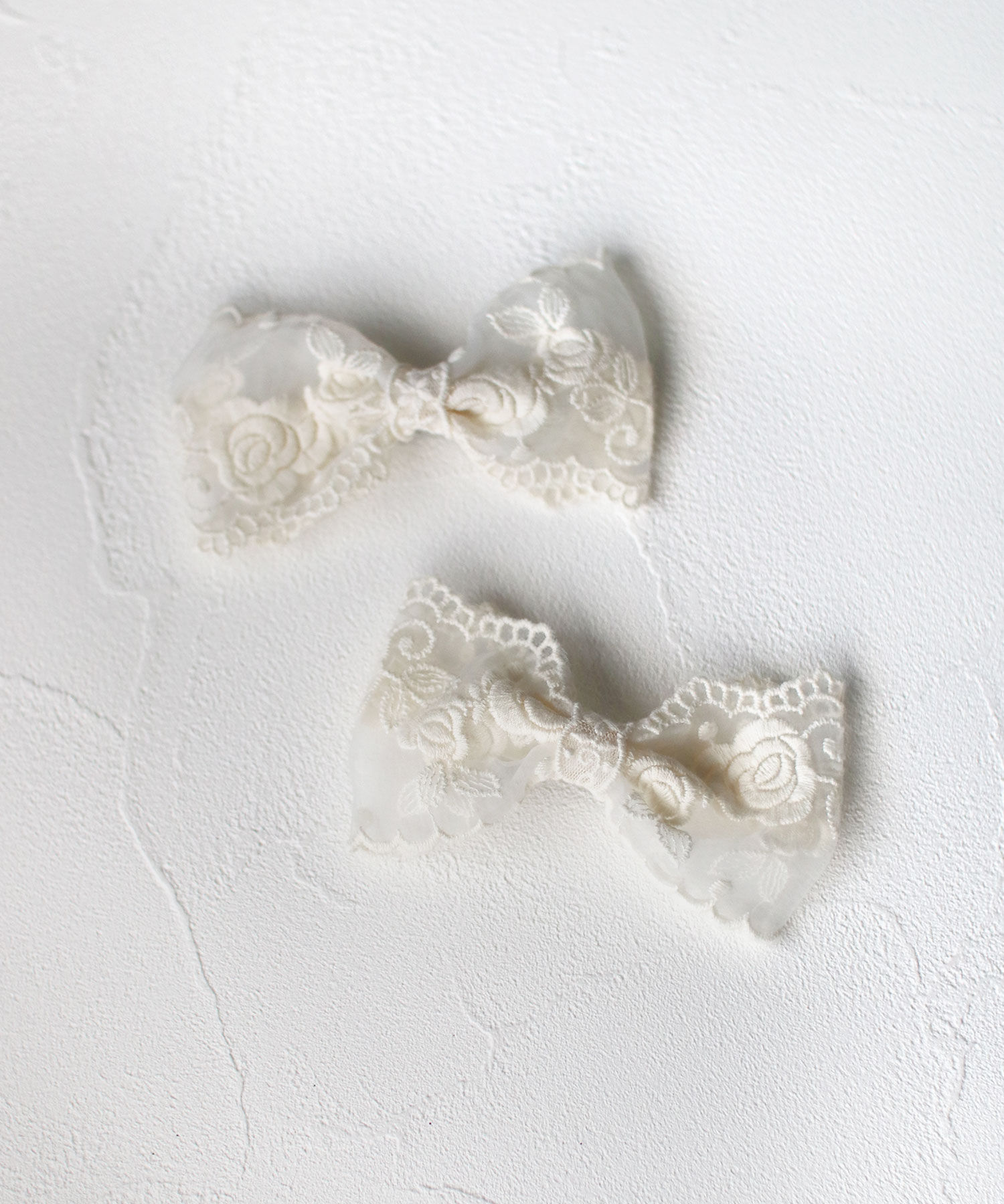 BACKYARD FAMILY「Rora ヘアクリップ キッズ 2個セット 通販 ナイリー リボン 大きめ レース ヘアークリップ」|その他|