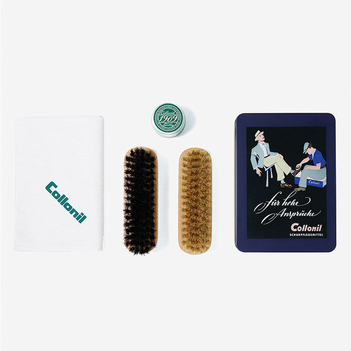 BACKYARD FAMILY「コロニル 1909 レトロ缶 collonil 通販 シューケアセット レザー クリーム」|シューケア|