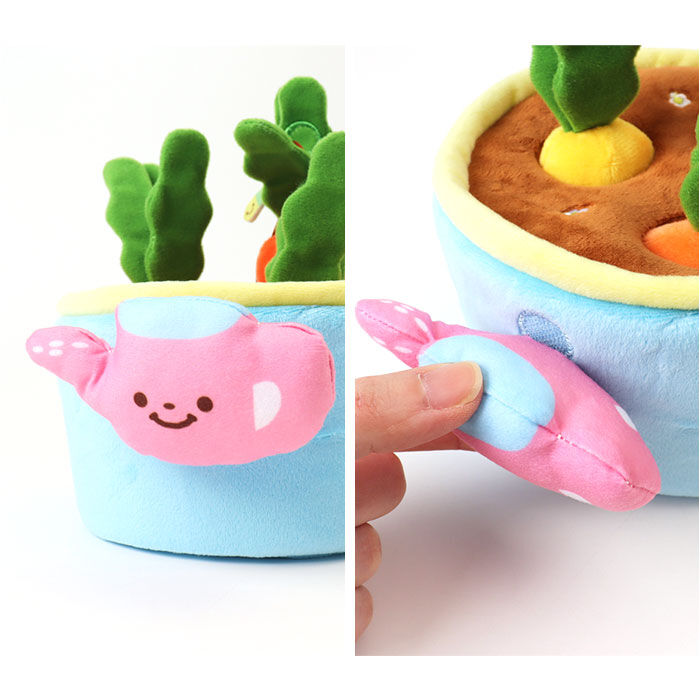 BACKYARD FAMILY「赤ちゃん おもちゃ 指先の知育 通販 ミニファームシリーズ ぱりぱりにんじん畑 ソフトトイ」|その他ベビー用品|