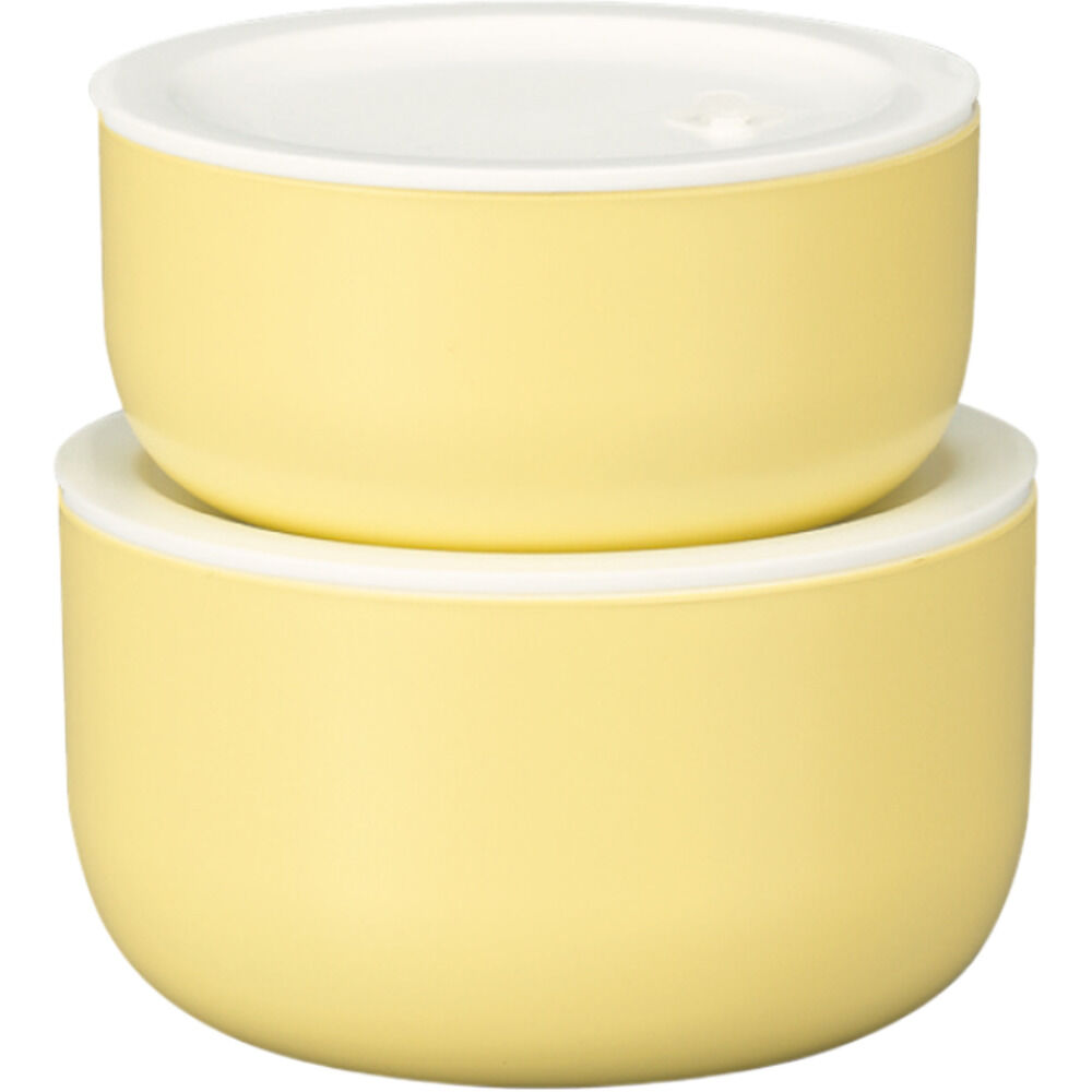 BACKYARD FAMILY「保存容器 食器洗い機 通販 日本製 食品保存容器 キャニスター お弁当箱 ランチボックス」|食器・キッチングッズ|イエロー1