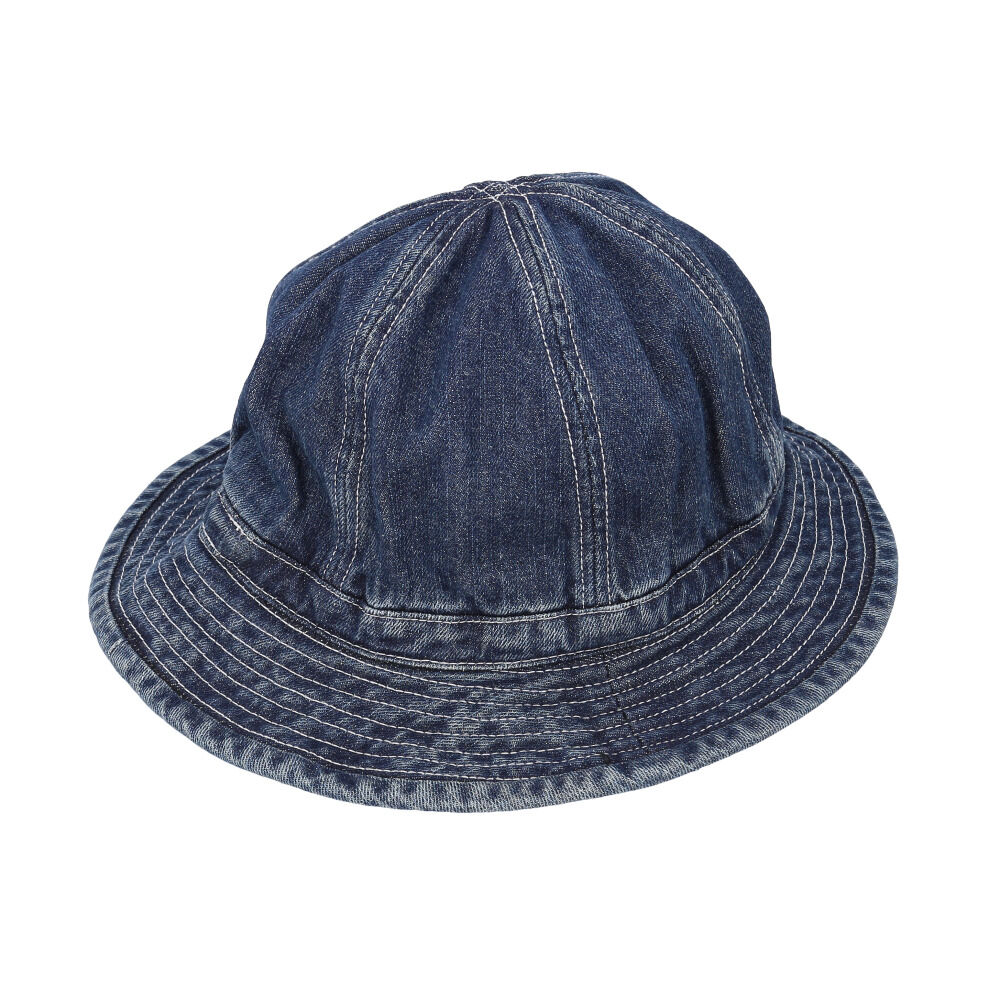 BACKYARD FAMILY「HOUSTON ヒューストン デニム 帽子 通販 デニムハット アーミーハット バケットハット」|ハット|ブルー1