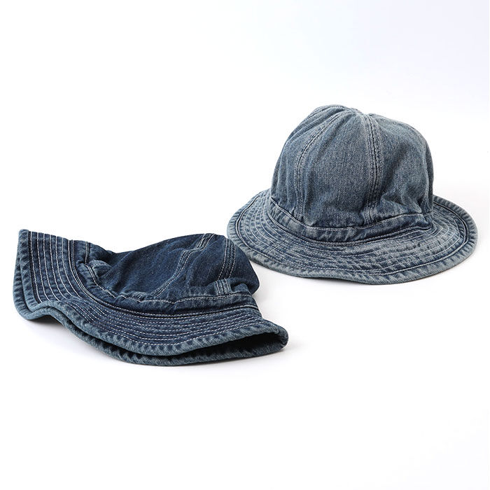 BACKYARD FAMILY「HOUSTON ヒューストン デニム 帽子 通販 デニムハット アーミーハット バケットハット」|ハット|