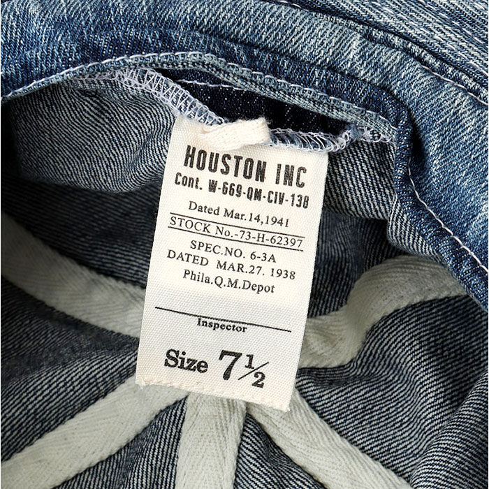 BACKYARD FAMILY「HOUSTON ヒューストン デニム 帽子 通販 デニムハット アーミーハット バケットハット」|ハット|