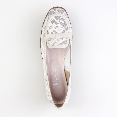 銀座かねまつ「LSFP2513CFUSTEIVR 【本革】プチリボンローファーパンプス」|パンプス|