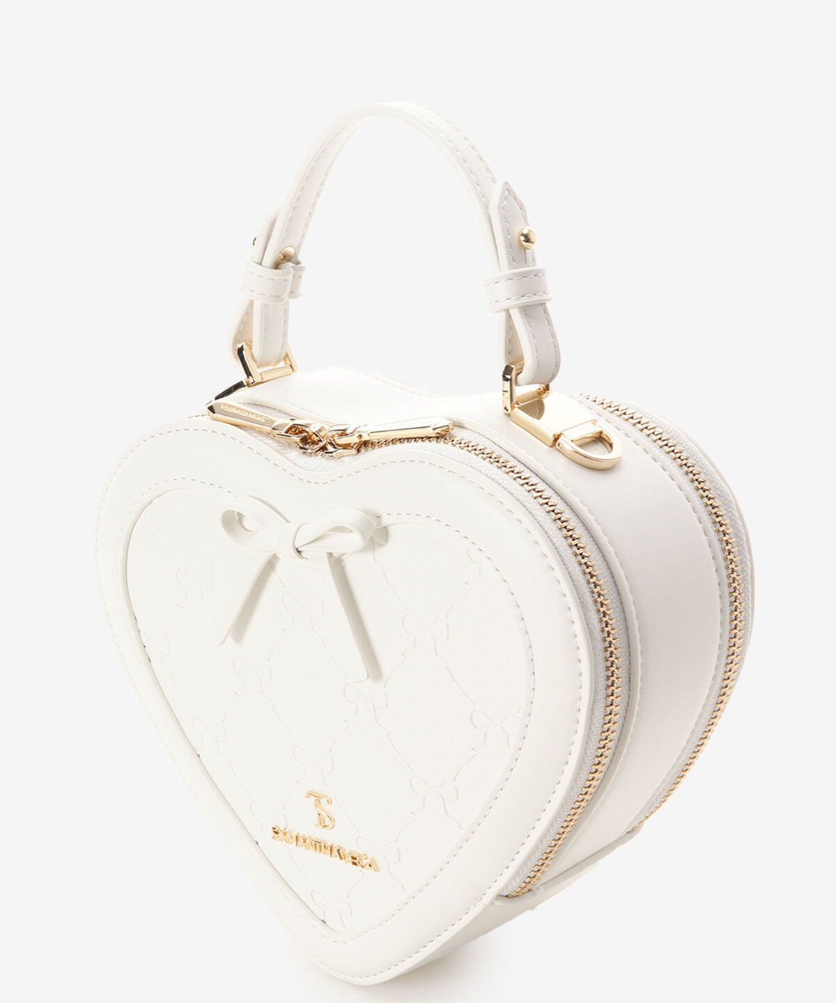 Samantha Vega「スタンピングリボンハート型ショルダーバッグ」|ショルダー・メッセンジャー|