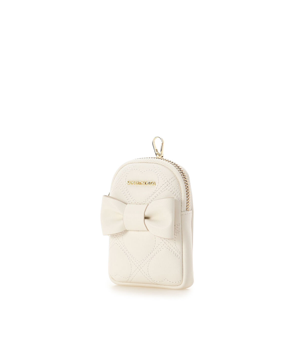 Samantha Vega「ハートキルトポーチ型チャーム」|ポーチ|
