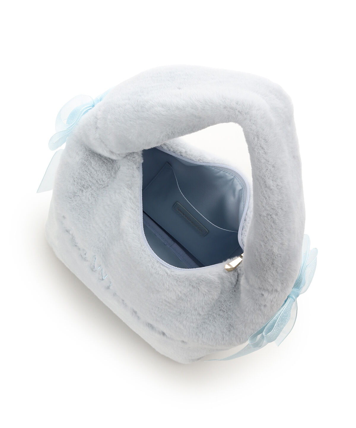 Samantha Vega「シフォンリボンファーワンハンドルバッグ」|ハンドバッグ|