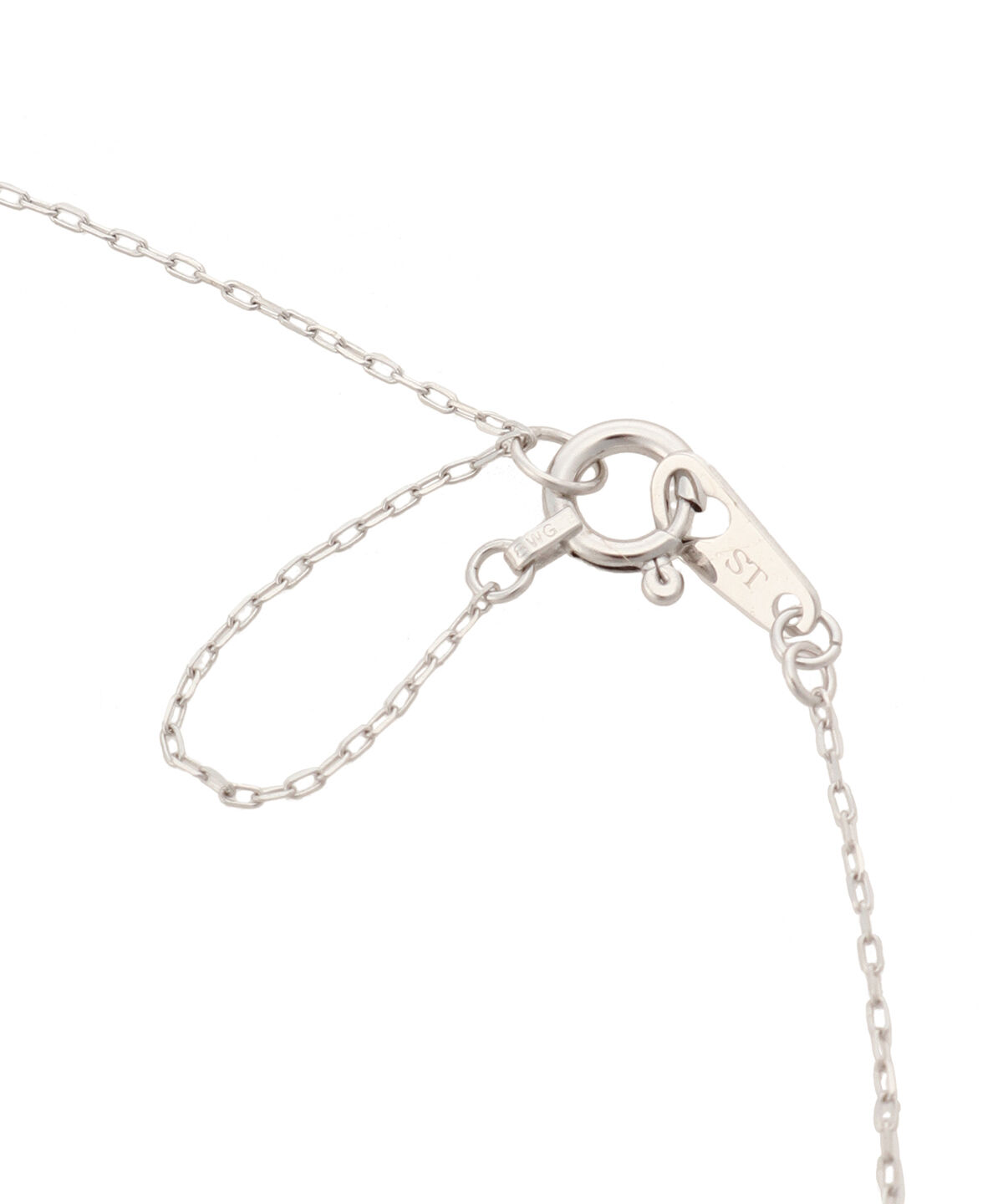 Samantha Tiara「K18 WG 一粒ダイヤモンドネックレス(中)」|ネックレス|