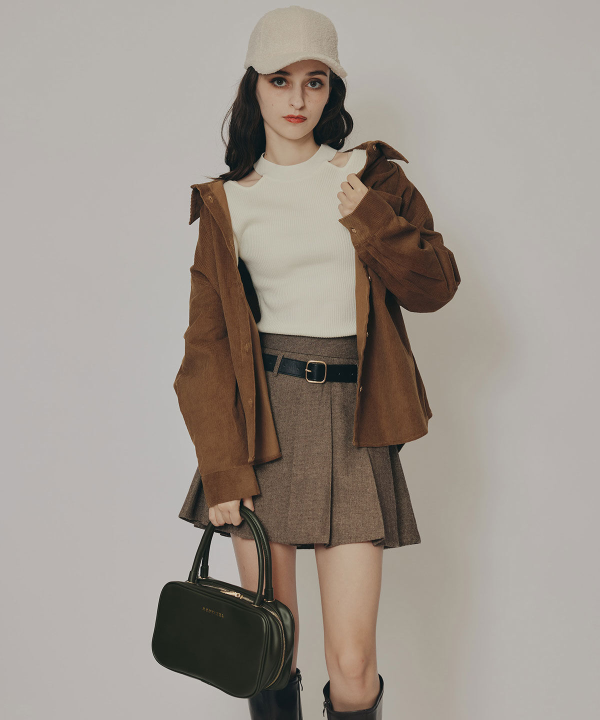 REDYAZEL「ロゴワッペンオーバーシャツ」|シャツ・ブラウス|