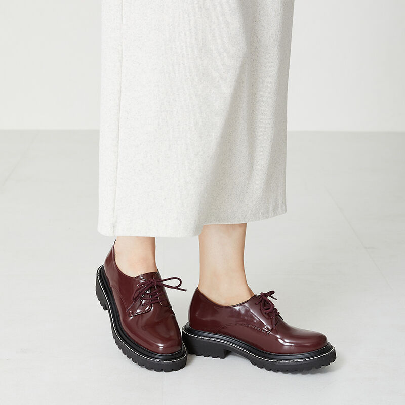 ORiental TRaffic「タンクソールレースアップシューズ/31313」|ビジネス・ドレスシューズ|BR