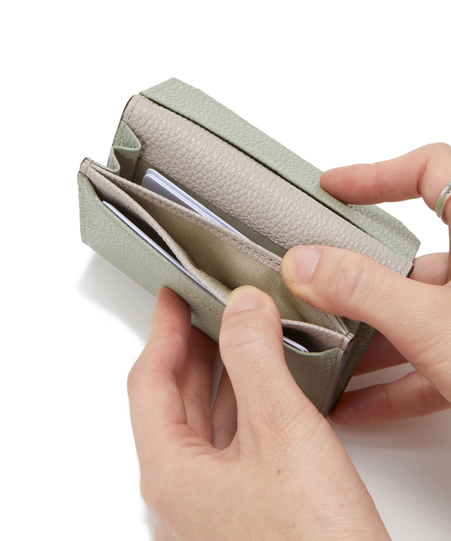 TOPKAPI 「バイカラー レザー 名刺入れ LEAN リーン」|名刺入れ・カードケース|