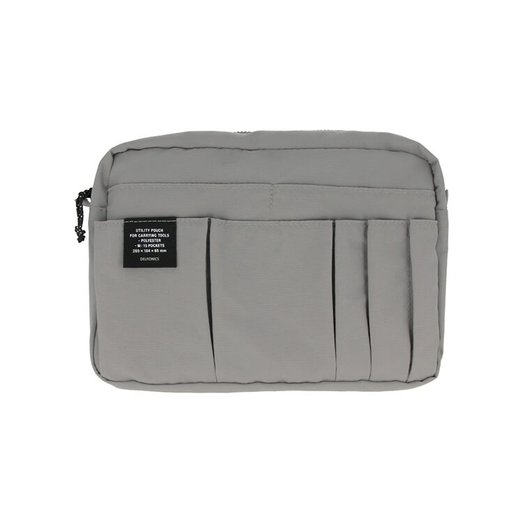 DELFONICS「インナーキャリング スタッドM」|ショルダー・メッセンジャー|ライトグレー