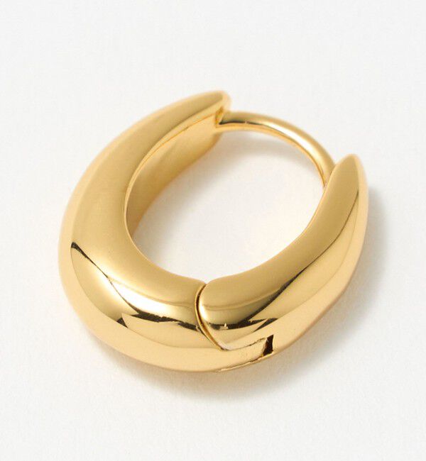 UNITED ARROWS「オーバル フープ ピアス」|ピアス|