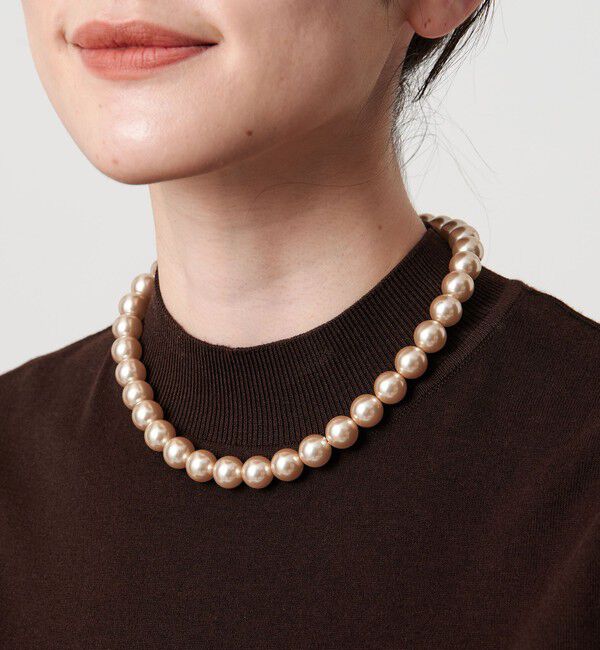 UNITED ARROWS「イミテーションパール 2WAY ネックレス」|ネックレス|
