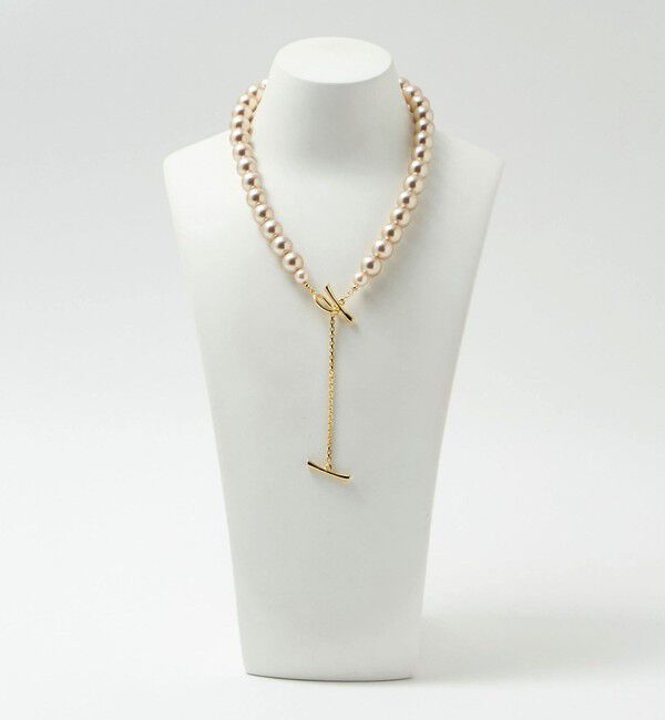 UNITED ARROWS「イミテーションパール 2WAY ネックレス」|ネックレス|