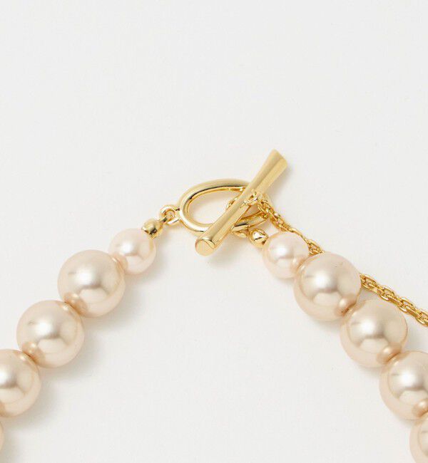 UNITED ARROWS「イミテーションパール 2WAY ネックレス」|ネックレス|