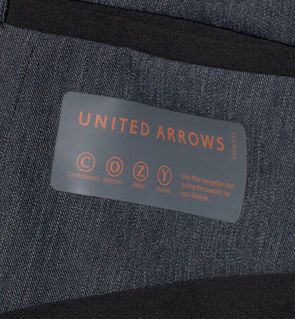UNITED ARROWS「デニムライク シングル ２ボタン テーラード ジャケットUA COZY ‐ウォッシャブル・ヨコストレッチ‐」|スーツ|