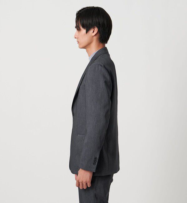 UNITED ARROWS「デニムライク シングル ２ボタン テーラード ジャケットUA COZY ‐ウォッシャブル・ヨコストレッチ‐」|スーツ|