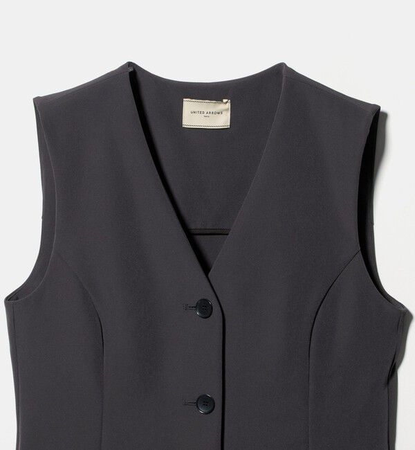UNITED ARROWS「ダブルクロス ベスト -ウォッシャブル-」|ベスト・ジレ|