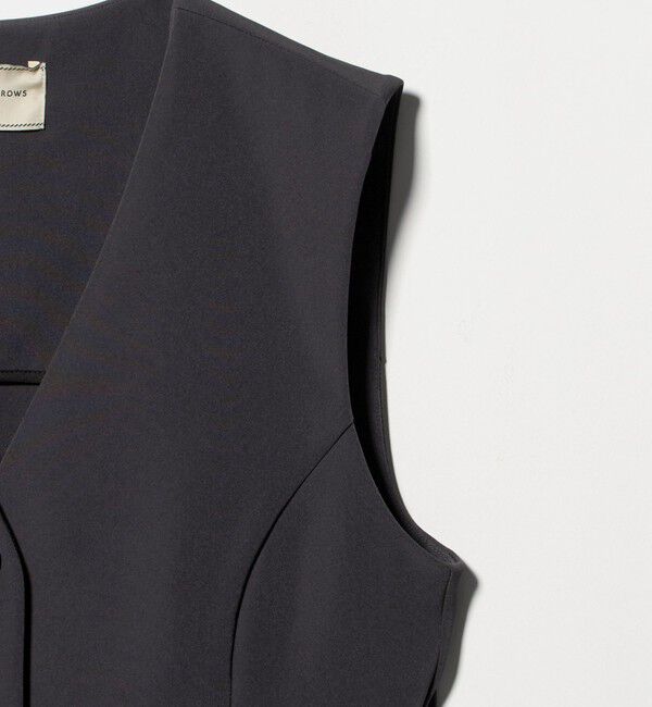 UNITED ARROWS「ダブルクロス ベスト -ウォッシャブル-」|ベスト・ジレ|