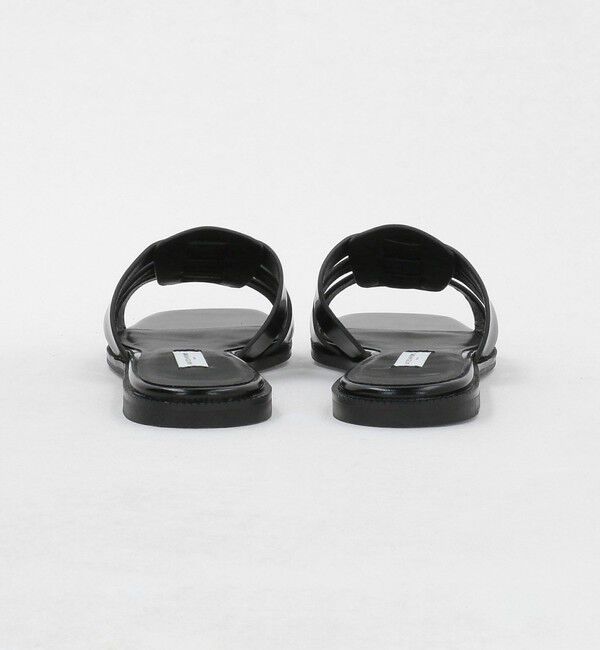 UNITED ARROWS「レザー フラットミュール」|サンダル|