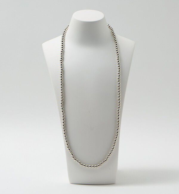 UNITED ARROWS「メタルボール アジャスタブル ネックレス」|ネックレス|