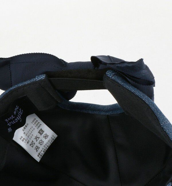 UNITED ARROWS「＜Athena New York＞BECKY リボン キャップ」|キャップ・キャスケット|
