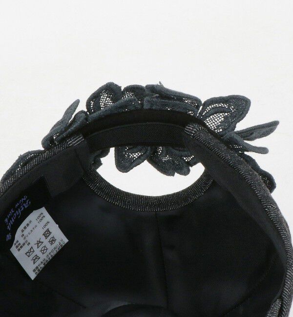 UNITED ARROWS「＜Athena New York＞ALICIA フラワー キャップ」|キャップ・キャスケット|