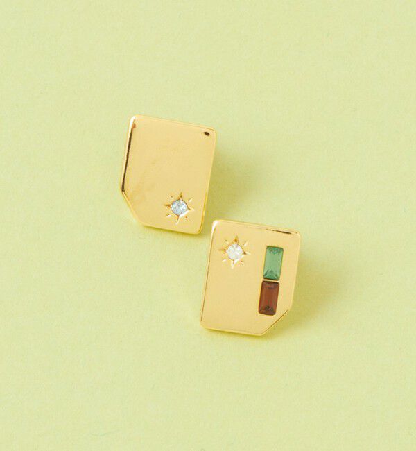 UNITED ARROWS green label relaxing「＜anisotea＞ Sign Stone ピアス」|ピアス|
