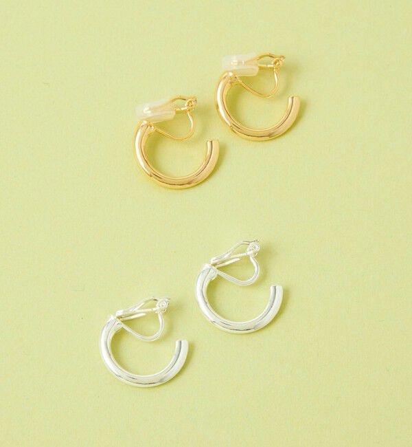 UNITED ARROWS green label relaxing「＜anisotea＞Sign Hoop イヤリング」|イヤリング|