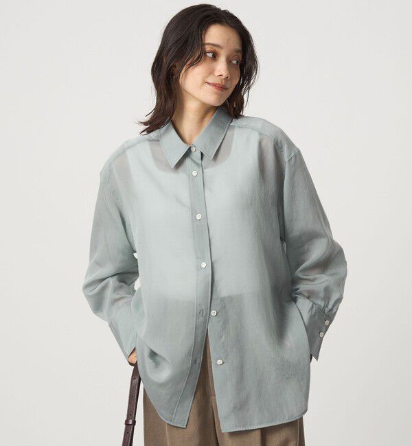 UNITED ARROWS green label relaxing「ミルフィーユデイリーシャツ」|シャツ・ブラウス|