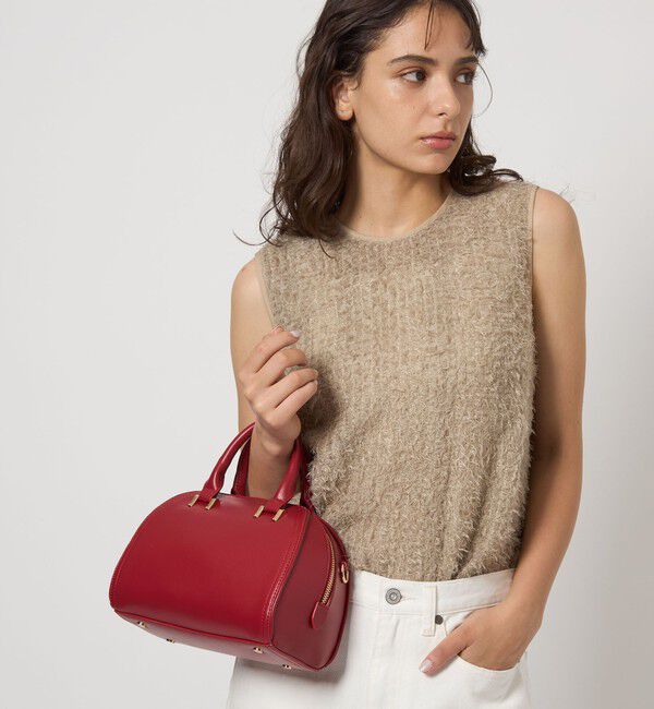 UNITED ARROWS green label relaxing「2WAY ドロップ フォルム バッグ / ショルダーバッグ」|ショルダー・メッセンジャー|RED