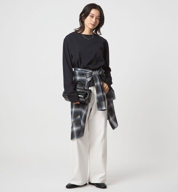 UNITED ARROWS green label relaxing「シアー ロングスリーブ Tシャツ」|Tシャツ・カットソー|