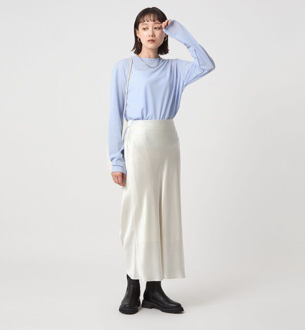 UNITED ARROWS green label relaxing「シアー ロングスリーブ Tシャツ」|Tシャツ・カットソー|