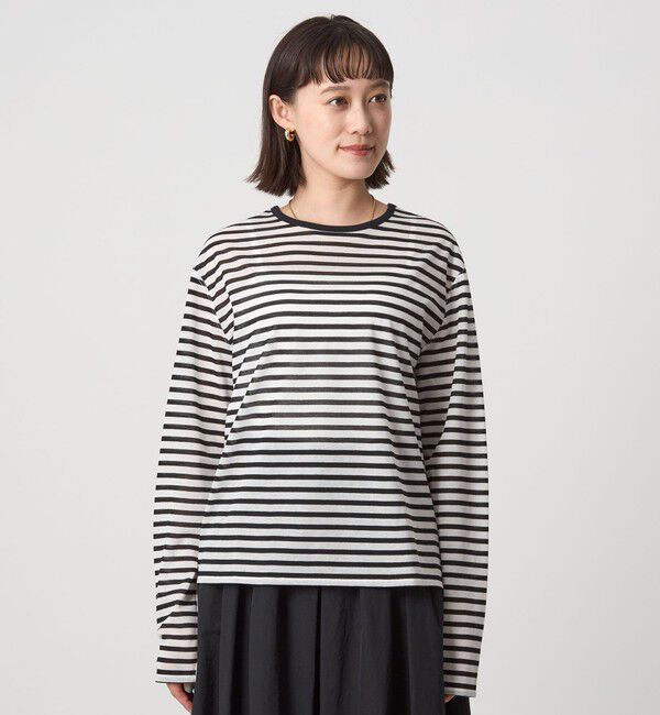 UNITED ARROWS green label relaxing「シアー ロングスリーブ Tシャツ」|Tシャツ・カットソー|