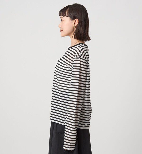 UNITED ARROWS green label relaxing「シアー ロングスリーブ Tシャツ」|Tシャツ・カットソー|