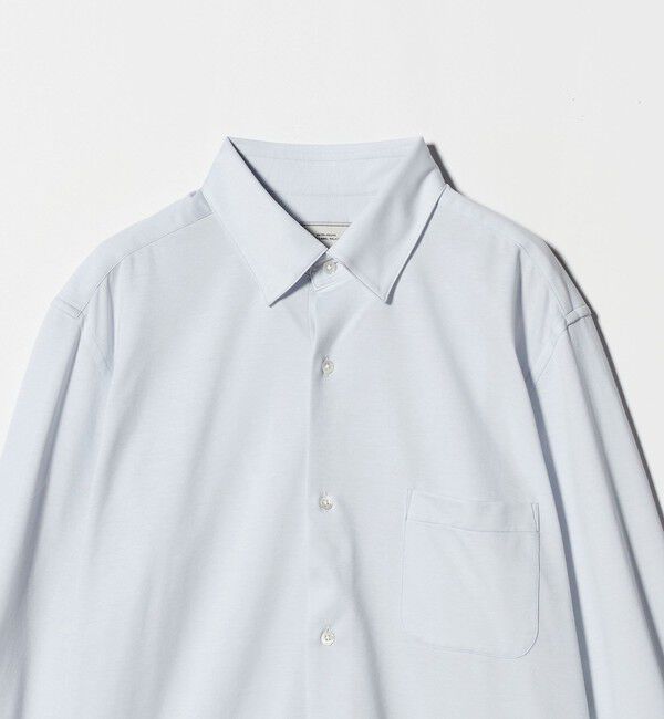 UNITED ARROWS green label relaxing「エブリット TC ジャージー スナップ ボタンダウン シャツ -イージーアイロン・吸水速乾・抗菌-」|シャツ・ブラウス|